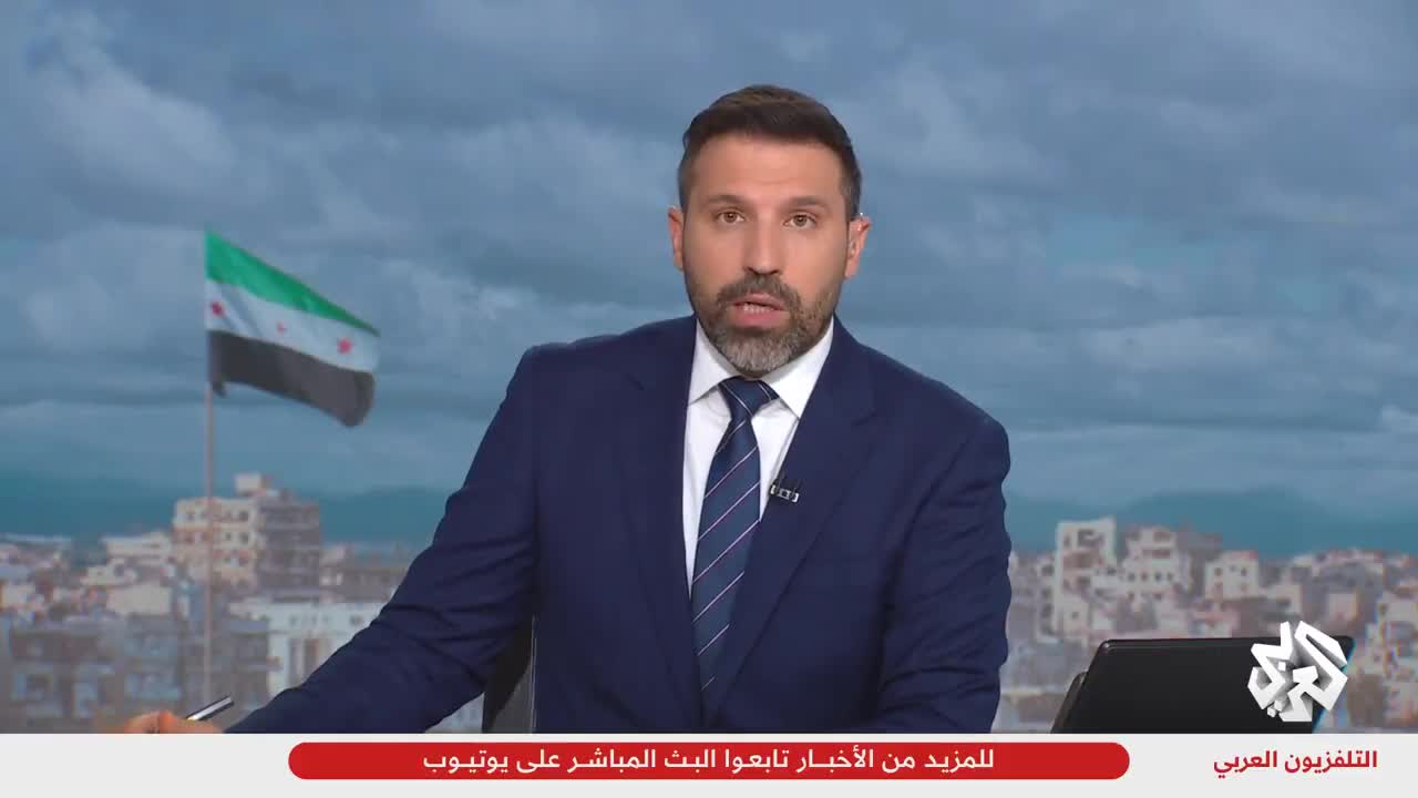 Footage of an Israeli airstrike targeting a Syrian security forces checkpoint at the entrance to the city of Sweida