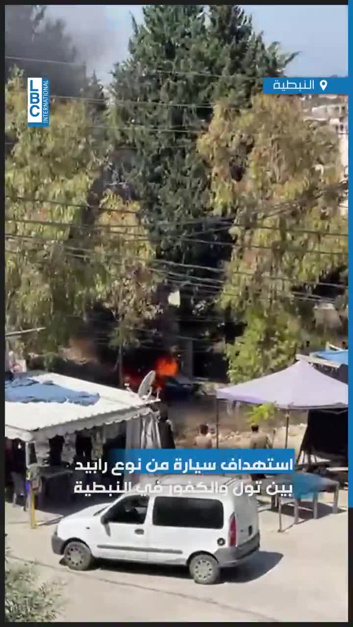 A Rapid car was targeted between Toul and Kfour in Nabatieh