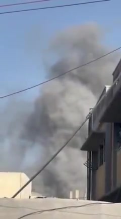 Israeli airstrike targeted the Abu Helou East School in the Bureij refugee camp in the central Gaza Strip a short while ago.