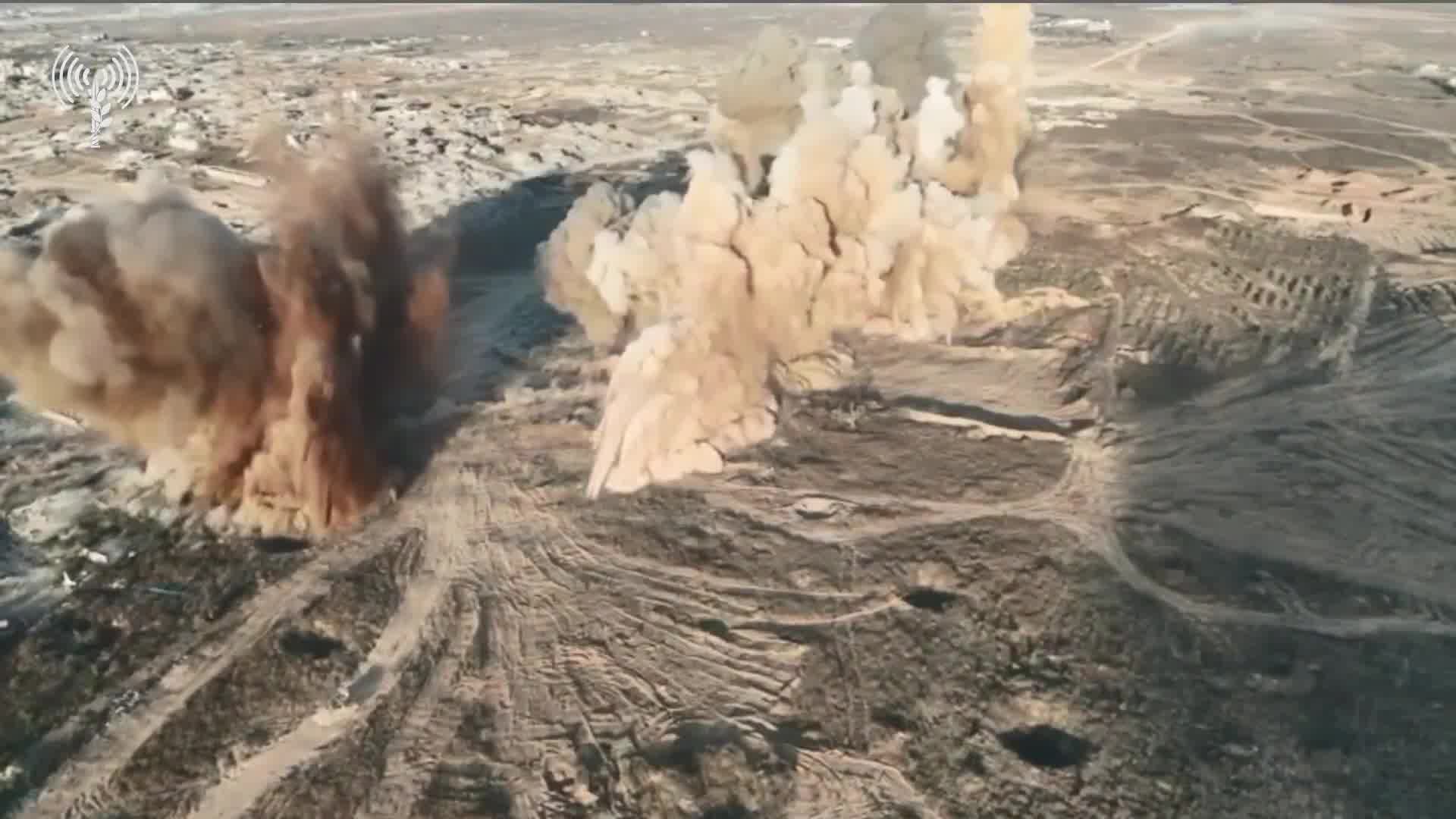 In northern Gaza's Jabalia, the Israeli army says it demolished 2.7 kilometers worth of tunnels during recent operations carried out by the 401st Armored Brigade in the area.  The underground passages were some 20 meters deep, according to the military. They were destroyed by combat engineers