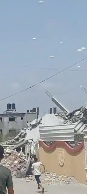 Earlier today, military cargo aircraft of the United Arab Emirates, Jordan, and for the first time Egypt, airdropped 52 pallets of humanitarian aid, including food, water, and other supplies, to residents in both the Northern and Southern Gaza Strip. The airdrops were coordinated with the Israel Defense Force and the Coordinator of Government Activities in the Territories (COGAT), with the Israeli army stating that the drops are part of a “series of actions aimed at improving the humanitarian response in the Gaza Strip.”