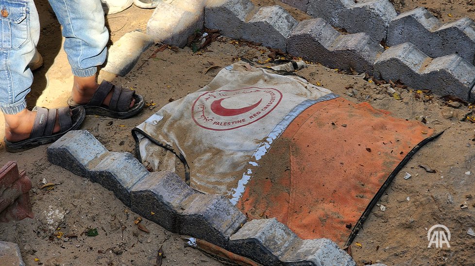 An Israeli airstrike hit the Palestinian Red Crescent Headquarters in Khan Younis, killing one staff member and injuring three. The strike came as Gaza faces famine, with UN officials warning hunger is caused not by lack of food