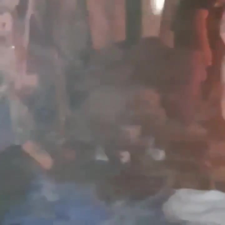 Footage claimed to show the aftermath of an Israeli airstrike earlier tonight on a tent containing an Al Jazeera correspondent team near Al-Shifa Hospital in the Northern Gaza Strip, resulting in the death of journalists Anas Jamal Al-Sharif and Mohammed Quraiqa as well as three photojournalists with Al Jazeera.