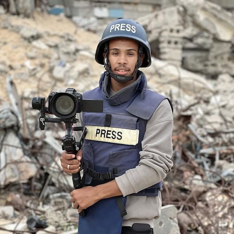 Journalist Mohammed Ashraf Salama, one of Middle East Eye’s main reporters in Gaza, has been killed in an Israeli strike on Nasser Medical Complex in Khan Younis