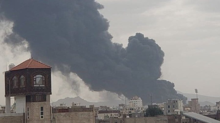Israeli raids target Sanaa, Yemen, and reports of violent explosions that rocked the area a short while ago.