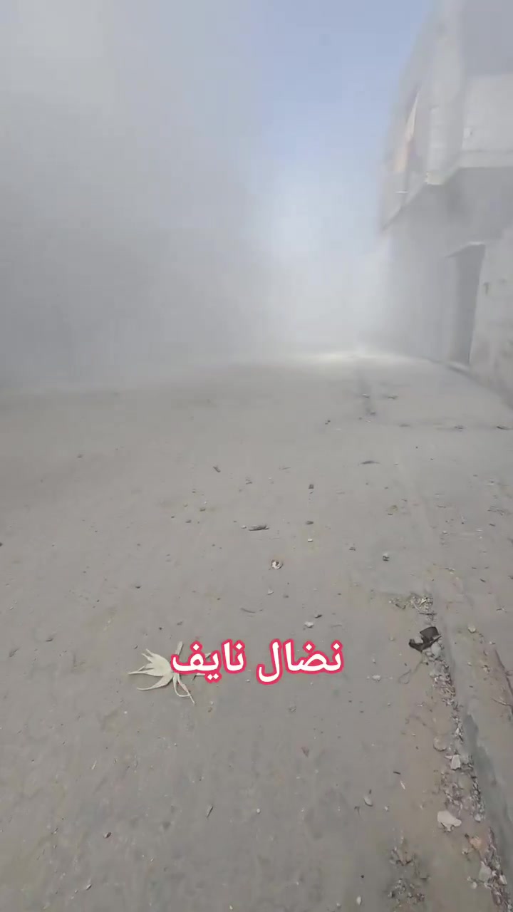 Violent raids targeting the vicinity of the Islamic complex in the Sabra neighborhood in Gaza City.