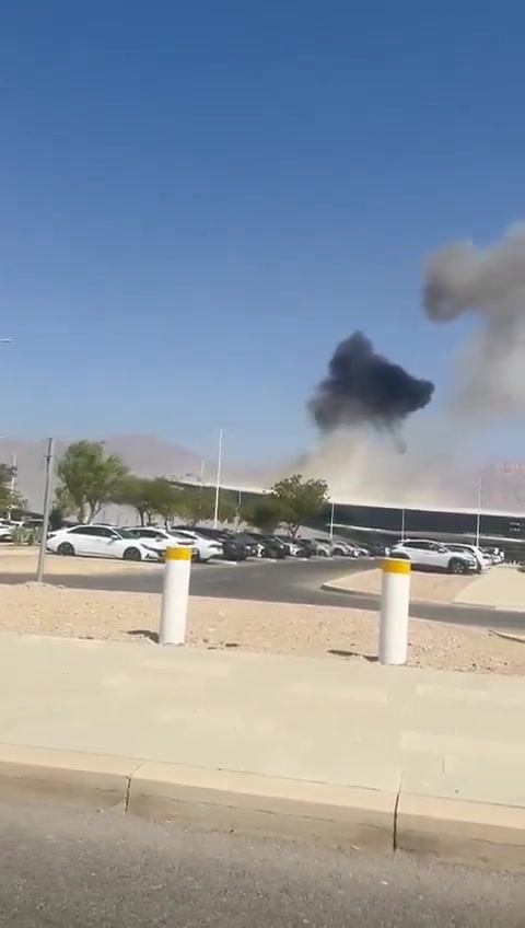 Reports of a Houthi UAV strike at Ramon Airport near Eilat, Israel 