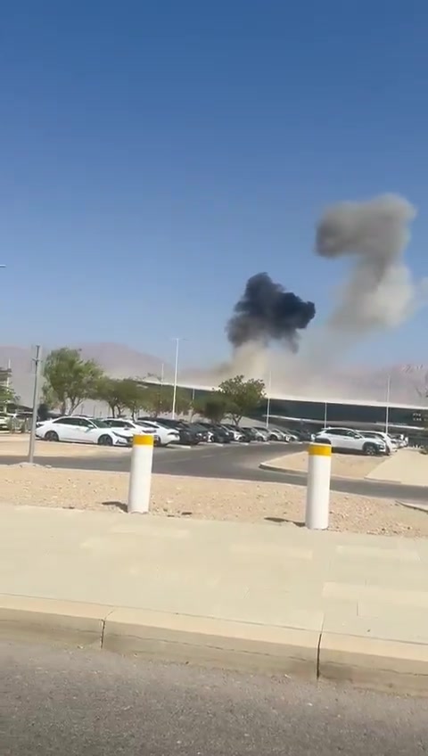 Security forces are responding to reports of an explosive drone impact at Ramon Airport in southern Israel, north of Eilat.The reports come after the military said it shot down three drones from Yemen