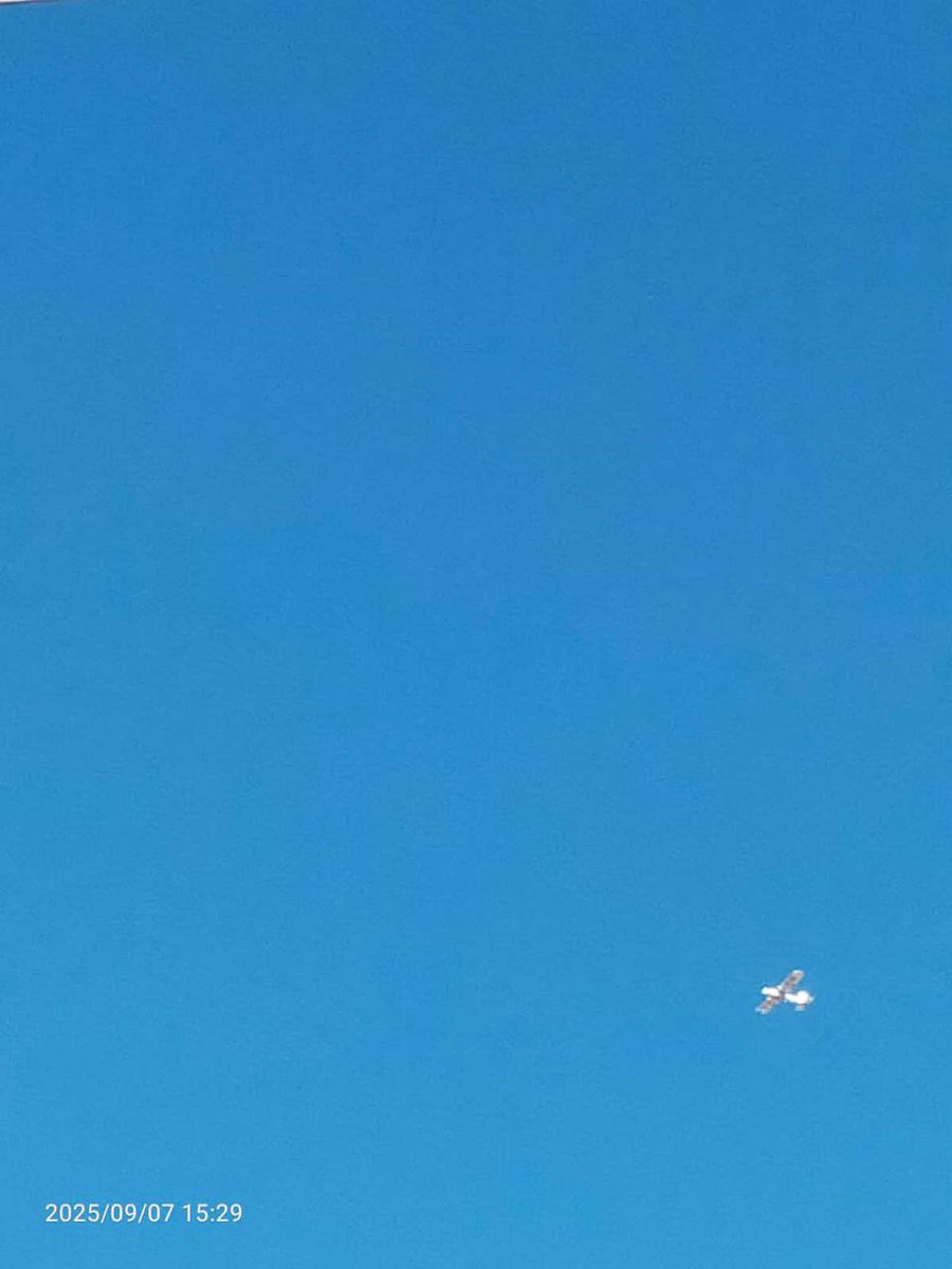 Very low altitude drone over Majdal Silm