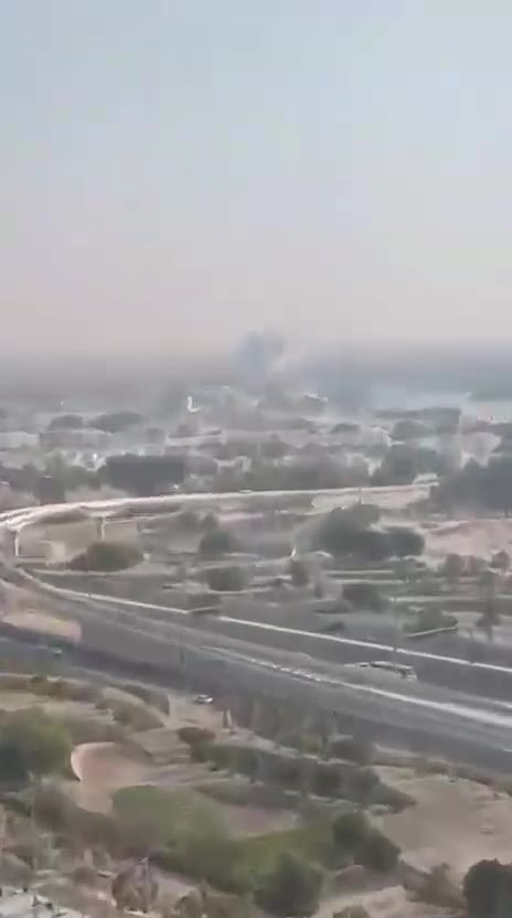 Documentation: Smoke rises in the Doha sky after several explosions 