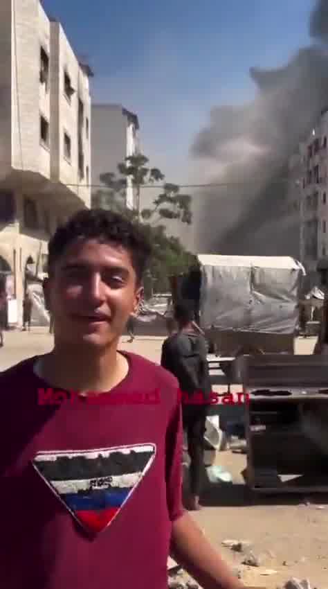 Following an evacuation warning, the Israeli army says it struck a high-rise tower in Gaza City that was being used by Hamas. According to the military, Hamas placed surveillance equipment in the building to track troop movements in the area, in order to advance attacks