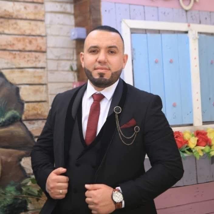 Wassim Abu Al-Khair, his wife, and their daughter were killed in an Israeli airstrike on Al-Bureij refugee camp in central Gaza at dawn today