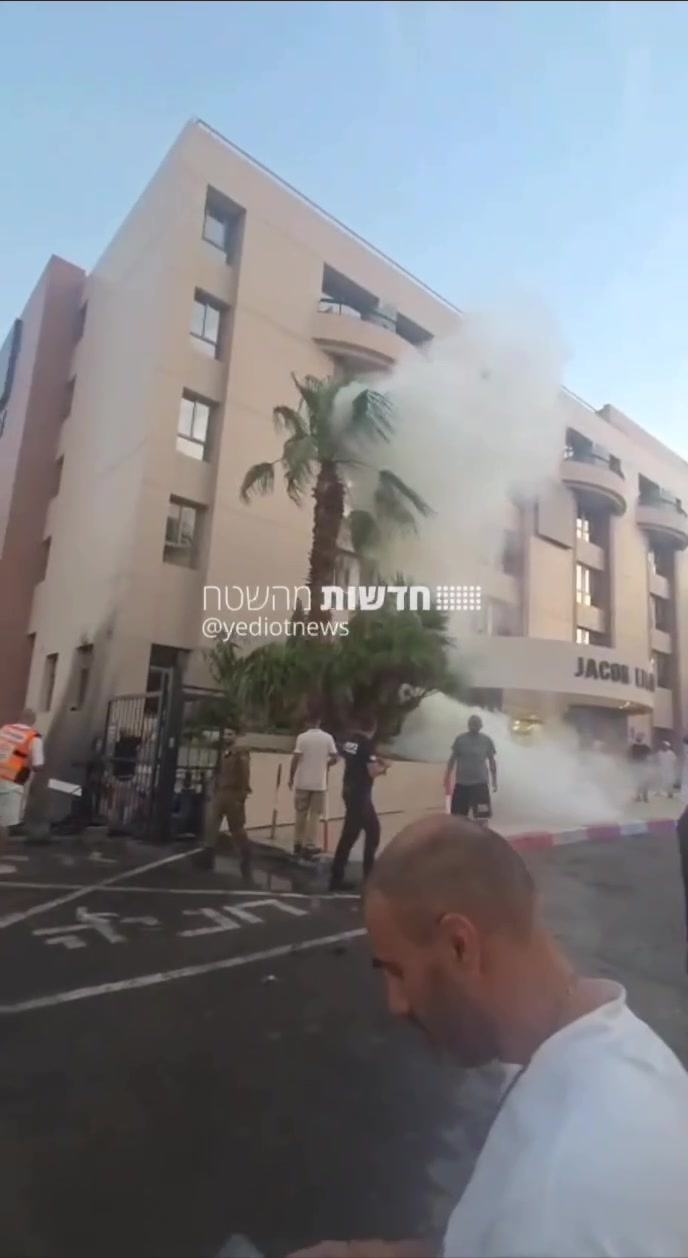 Report of a drone hitting a hotel in Eilat, no injuries known at this stage