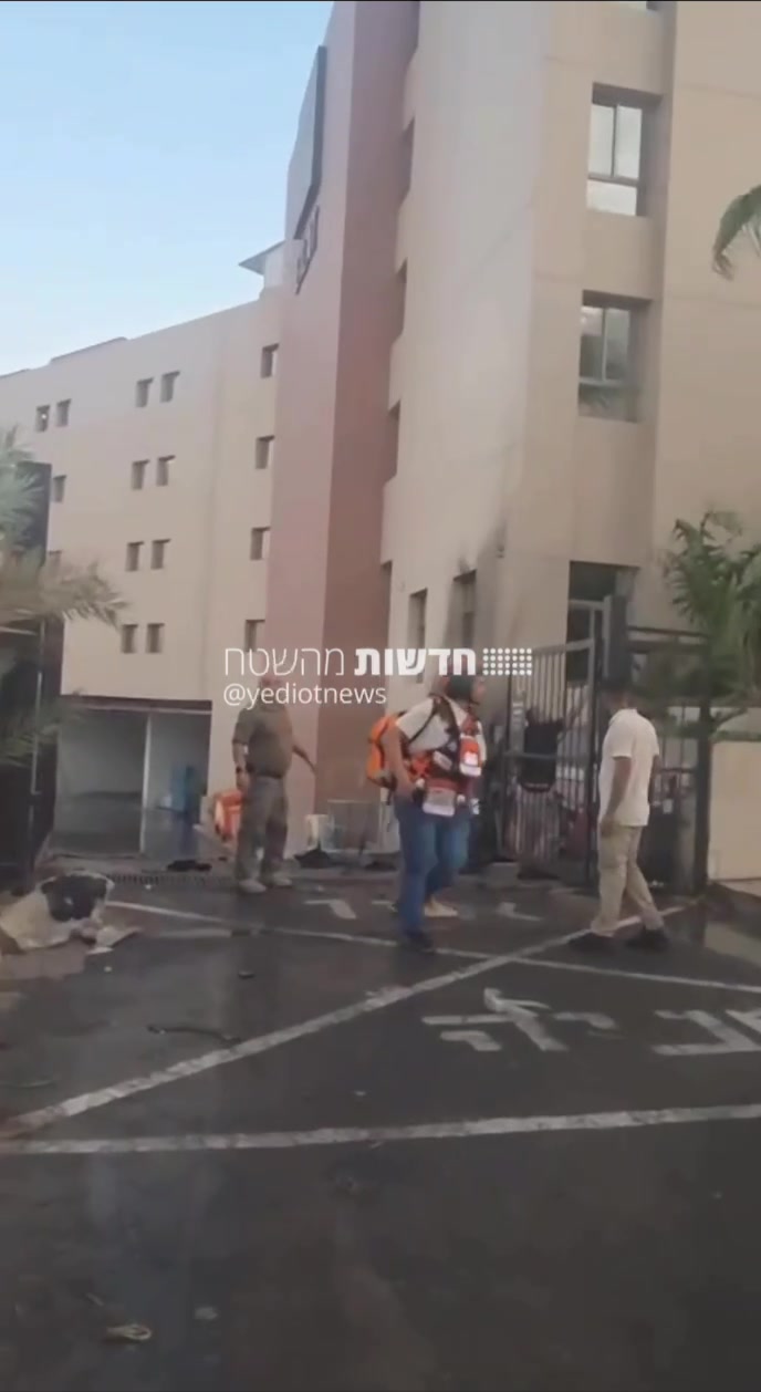 Report of a drone hitting a hotel in Eilat, no injuries known at this stage