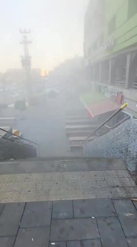 Footage shows the moment an explosive-laden drone, likely launched by the Houthis in Yemen, struck Eilat.Medics and security forces are responding to reports of an impact in Eilat after sirens warning of a drone infiltration sounded in the city