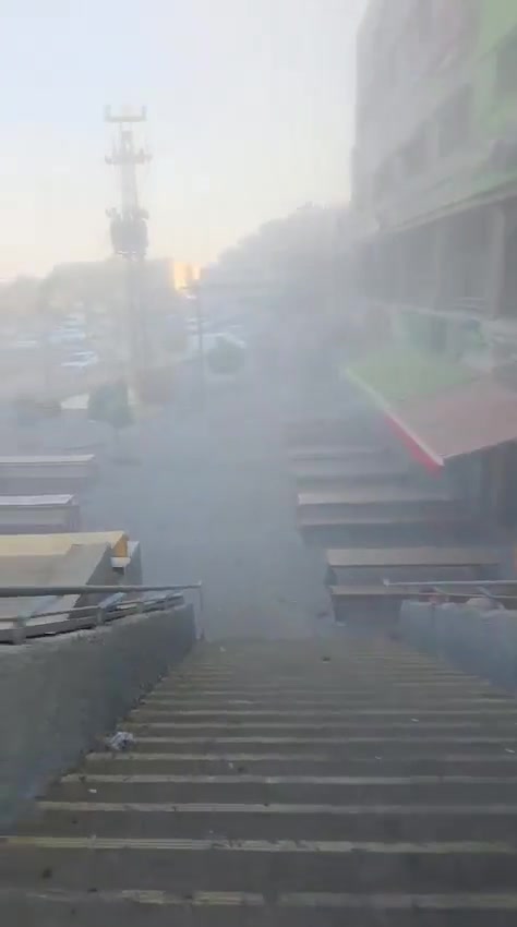 Footage shows the moment an explosive-laden drone, likely launched by the Houthis in Yemen, struck Eilat.Medics and security forces are responding to reports of an impact in Eilat after sirens warning of a drone infiltration sounded in the city