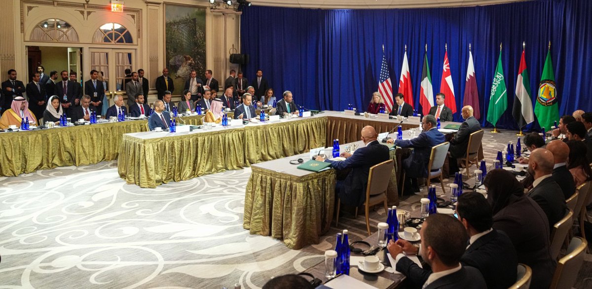 Rubio: Met with @GCC partners today to discuss our shared vision of a stable and prosperous Middle East and to reinforce the United States' commitment to GCC security