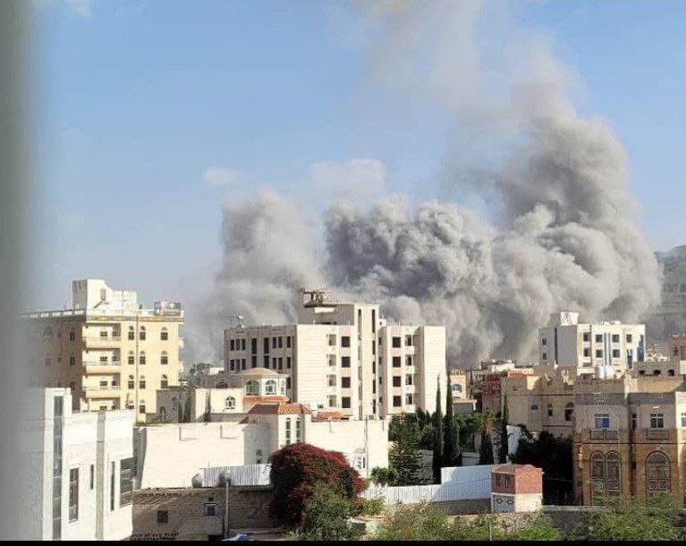 11 Israeli raids targeted the Yemeni capital, Sanaa.