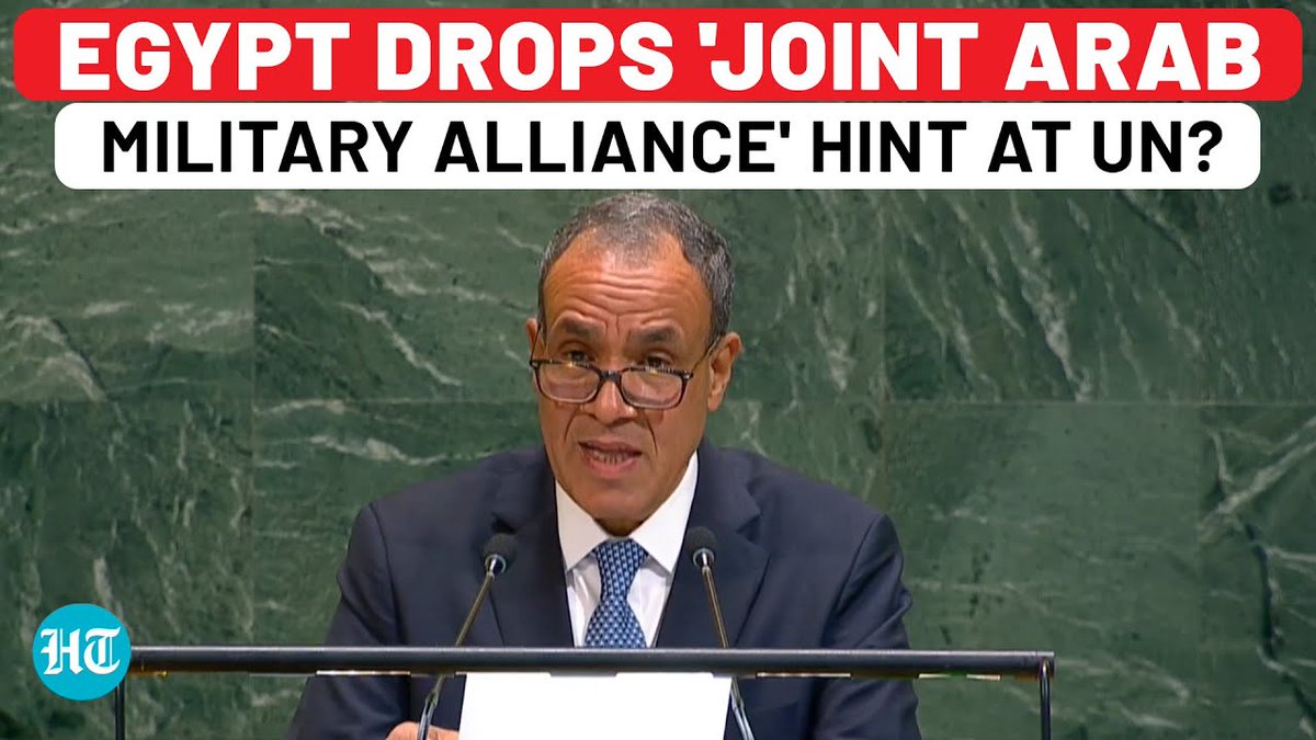 Egypt renewed its call for a NATO-style Arab military alliance to counter perceived threats from Israel following recent airstrikes on Hamas officials in Qatar and the collapse of ceasefire negotiations