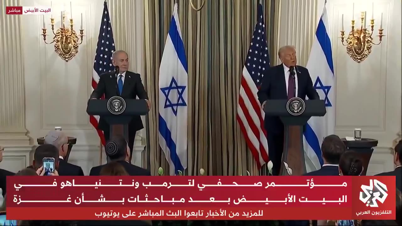 US President Donald Trump: We are talking about eternal peace in the entire Middle East, not just stopping the war in Gaza