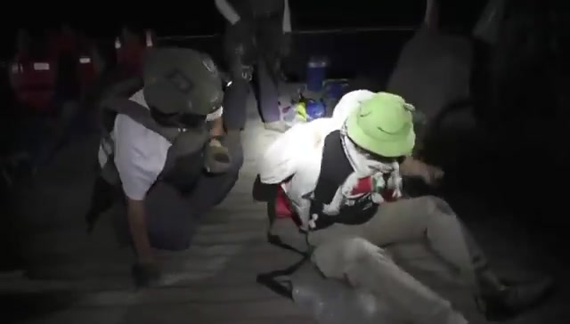 Israeli Foreign Ministry: Already several vessels of the Hamas-Sumud flotilla have been safely stopped and their passengers are being transferred to an Israeli port.  Greta and her friends are safe and healthy