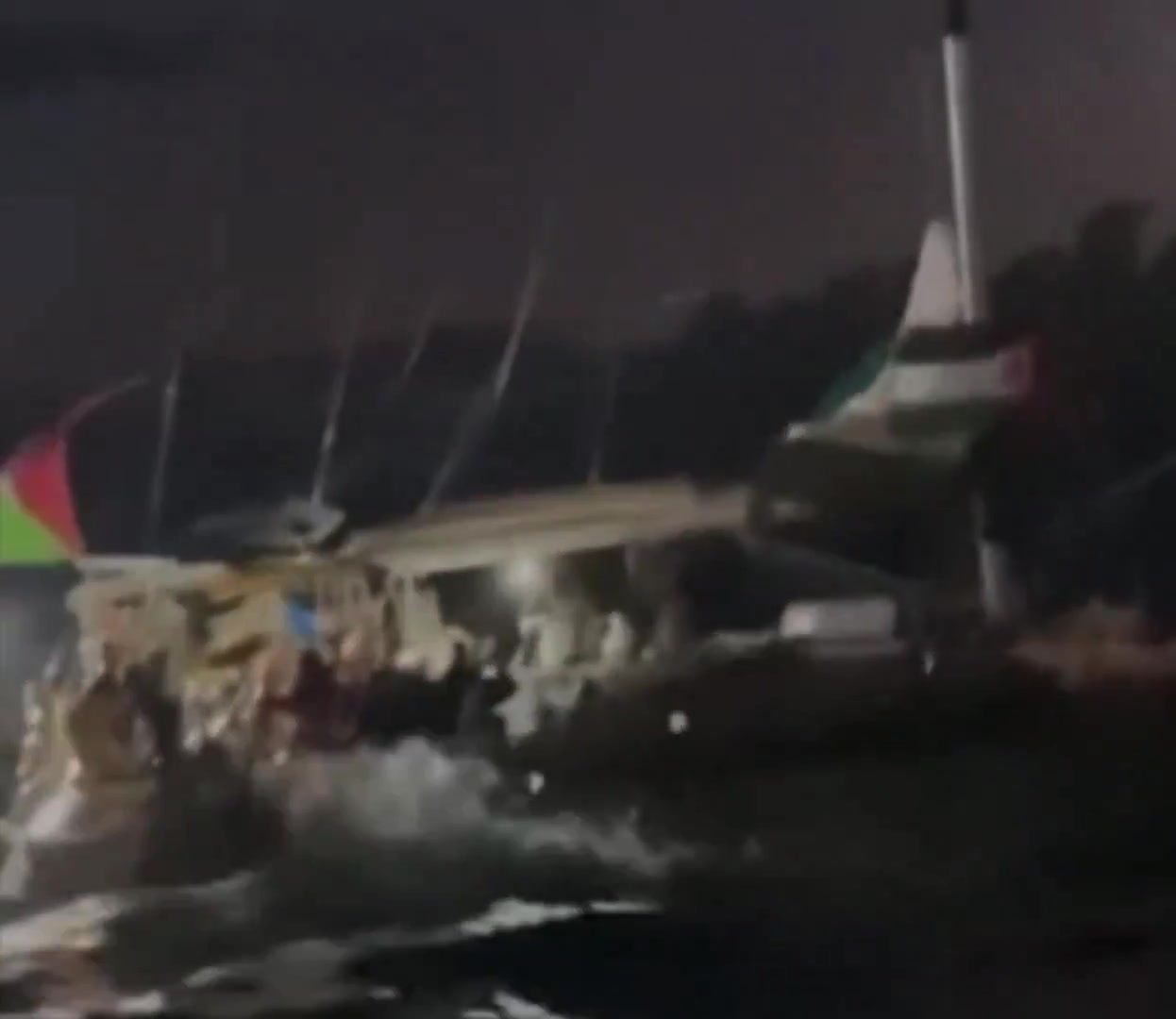 Israel says a new flotilla that attempted to break the maritime blockade on Gaza has been prevented from realizing its goal, with its vessels and passengers intercepted and being taken to an Israeli port.  Another futile attempt to breach the legal naval blockade”