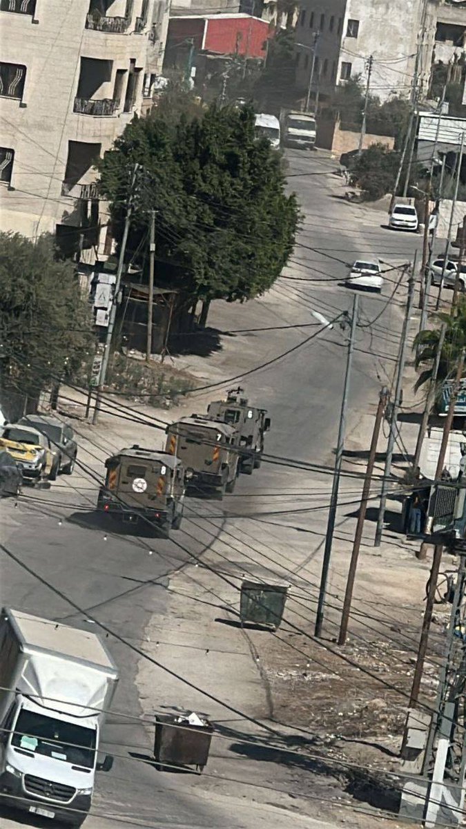 Israeli security forces operation in the Balata camp, east of Nablus.