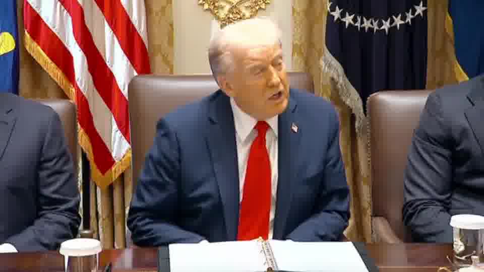 Trump: Iran wants to work on peace now, they've informed us. And they've acknowledged that they're totally in favor of this deal”