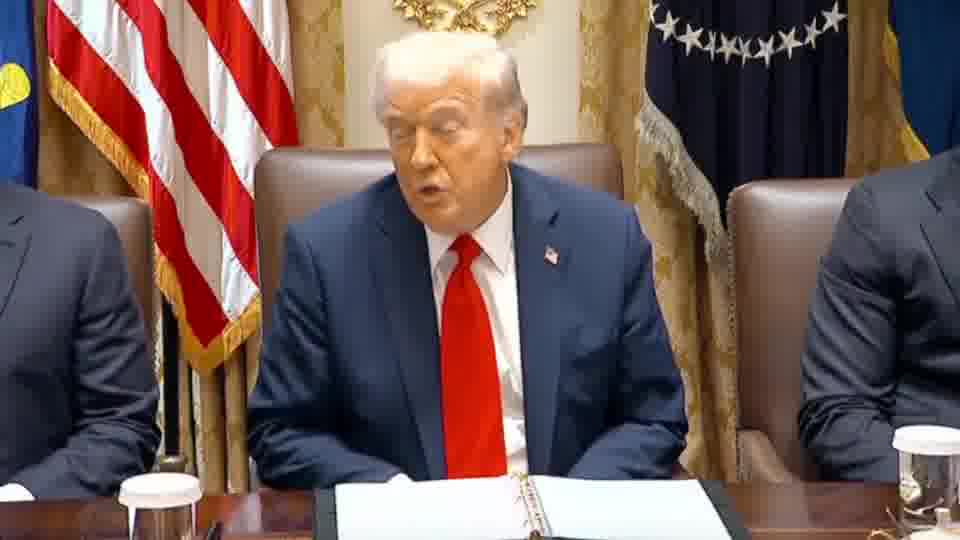 Trump: Iran wants to work on peace now, they've informed us. And they've acknowledged that they're totally in favor of this deal”