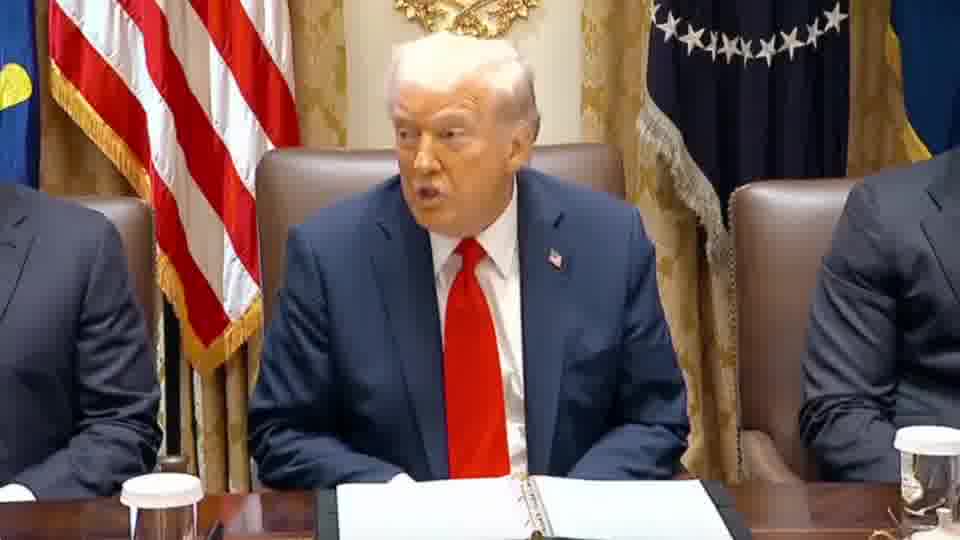 Trump: Iran wants to work on peace now, they've informed us. And they've acknowledged that they're totally in favor of this deal”