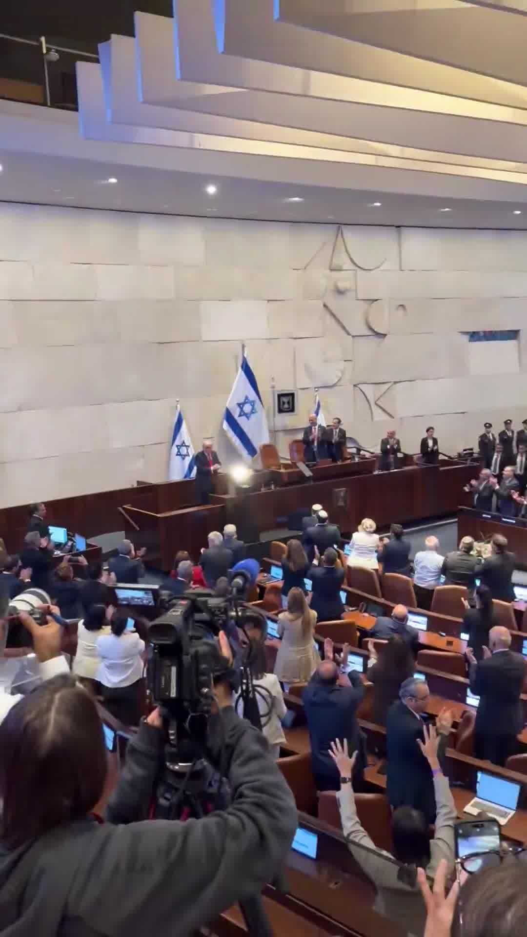 President Trump has concluded his historic speech to the Knesset and will be departing for Egypt soon