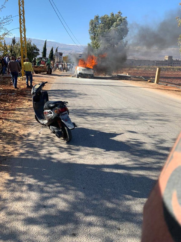 Israeli targeting of a car in Baalbek, deep inside Lebanon