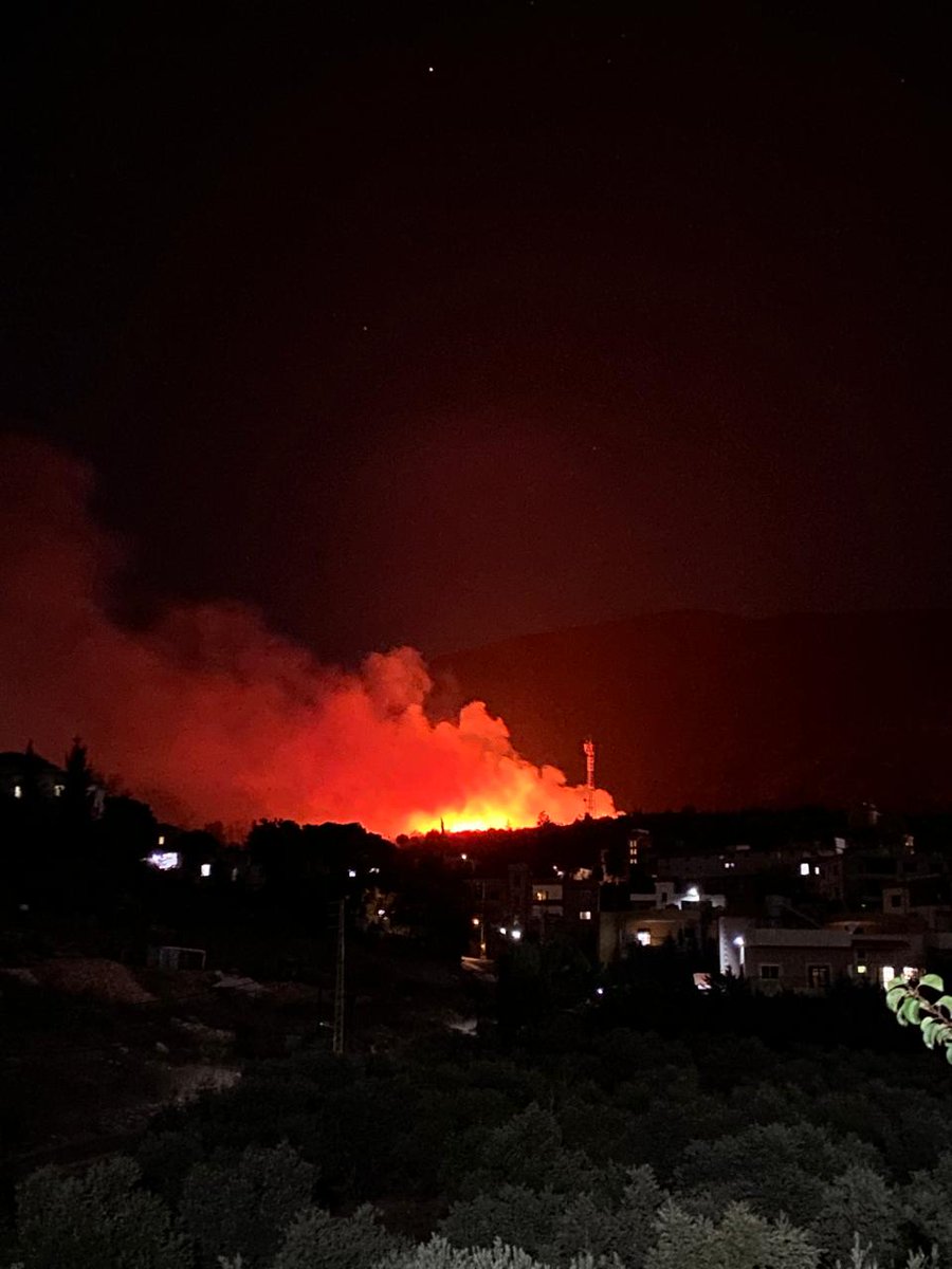 Lebanon 24: Israeli airstrikes target Wadi Zifta in Nabatieh, southern Lebanon