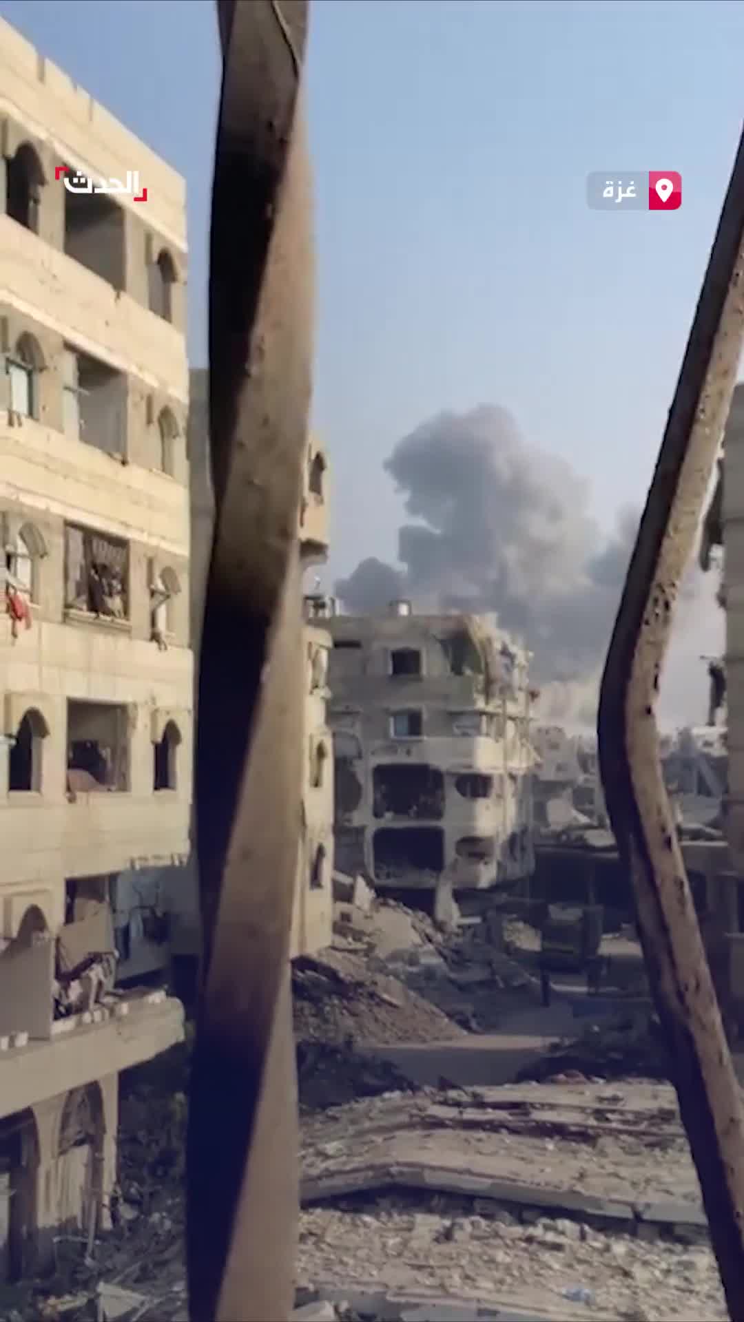 Israeli airstrike targeted the Al-Tuffah neighborhood east of Gaza City