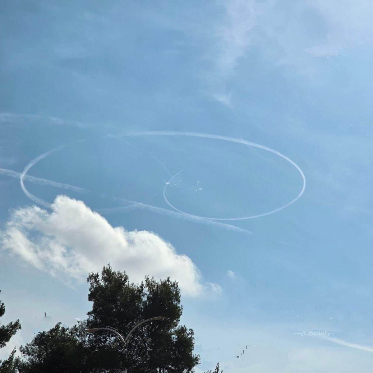 Israeli warplanes fly over rural Damascus