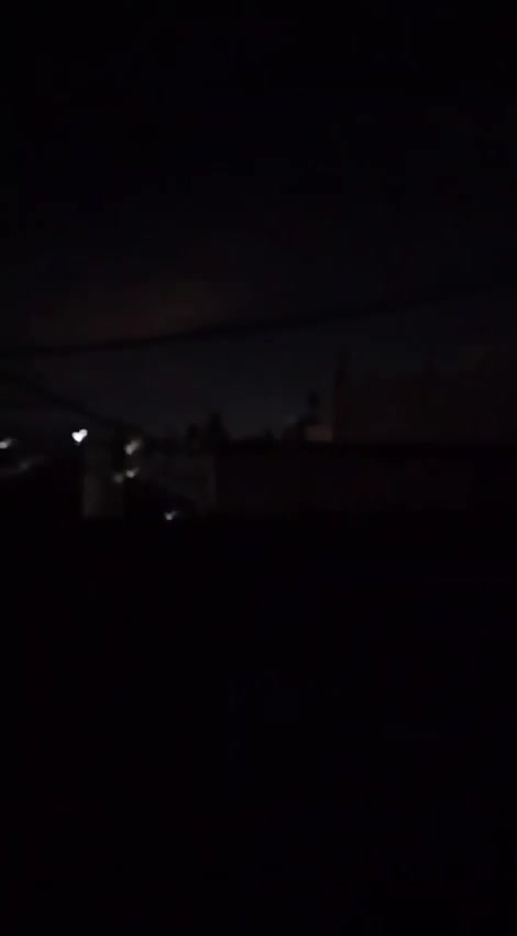 Ongoing clashes between Palestinian fighters and Israeli forces in the town of Silat al-Harithiya, west of Jenin in the northern West Bank.