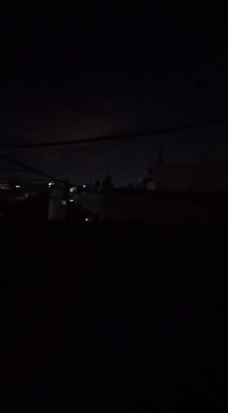 Ongoing clashes between Palestinian fighters and Israeli forces in the town of Silat al-Harithiya, west of Jenin in the northern West Bank.