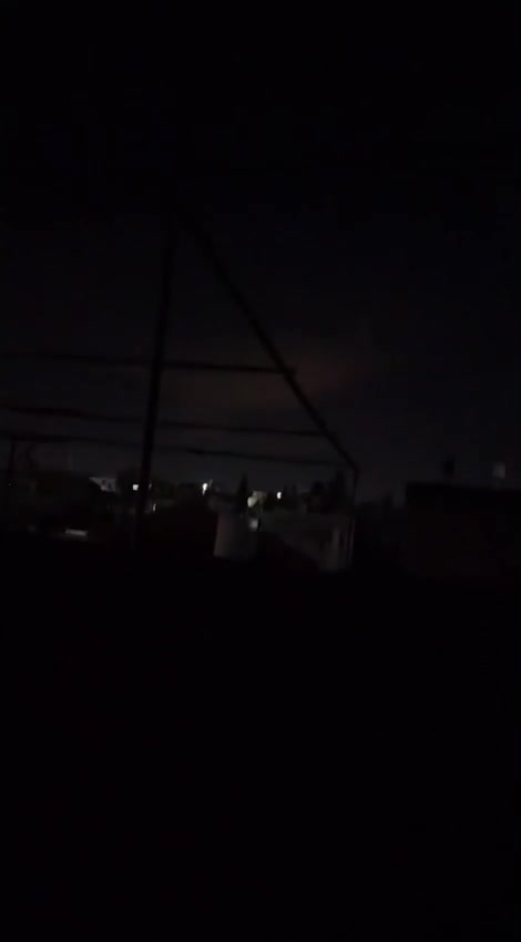 Ongoing clashes between Palestinian fighters and Israeli forces in the town of Silat al-Harithiya, west of Jenin in the northern West Bank.