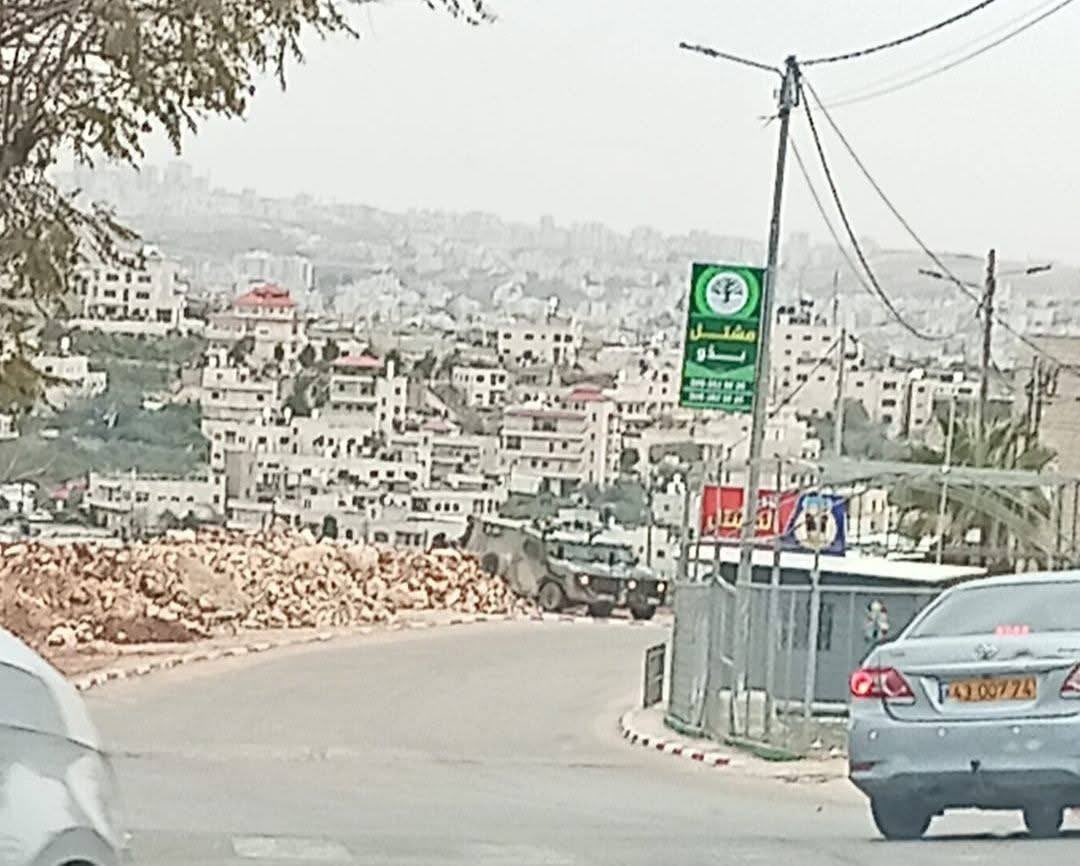 Israeli forces raid the town of Biddu, northwest of Jerusalem