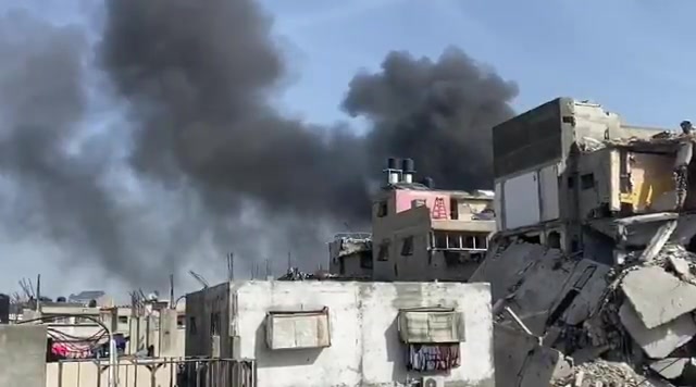 After setting Haifa Medical Center on fire earlier today east of Gaza, the Israeli army has now struck the Jabalia Camp UNRWA clinic with two reconnaissance missiles, with reports of injuries at the site
