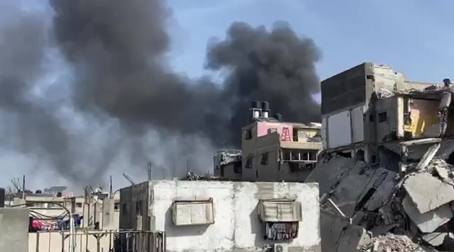 After setting Haifa Medical Center on fire earlier today east of Gaza, the Israeli army has now struck the Jabalia Camp UNRWA clinic with two reconnaissance missiles, with reports of injuries at the site