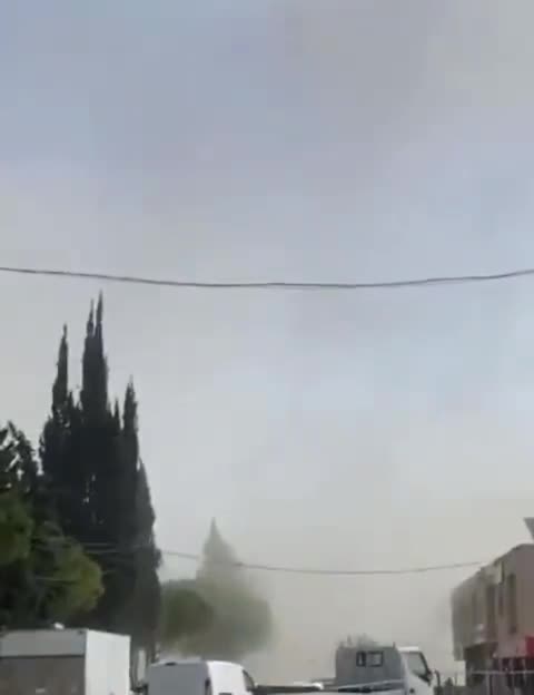 New video from the site of the raid between Khirbet Selm and Bir al-Salasil, Bint Jbeil district