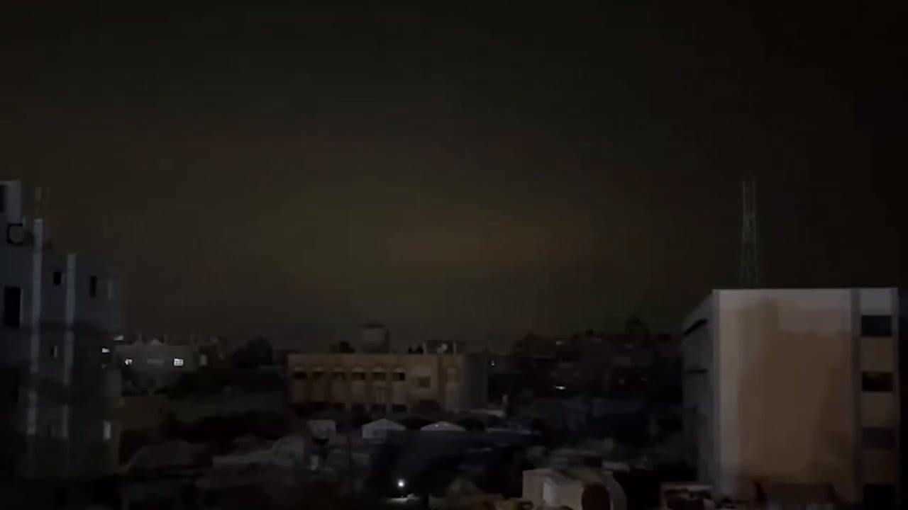 A short time ago, the Israeli military targeted a building in Khan Yunis, southern Gaza