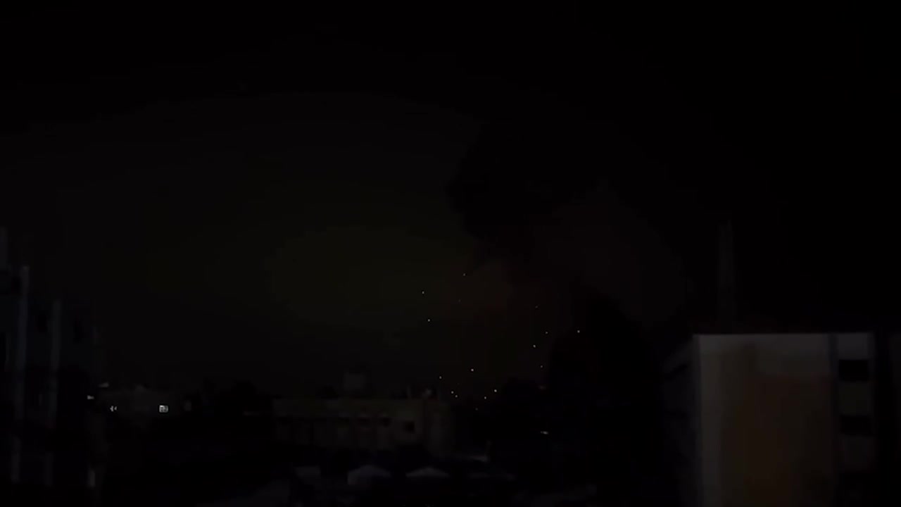 A short time ago, the Israeli military targeted a building in Khan Yunis, southern Gaza