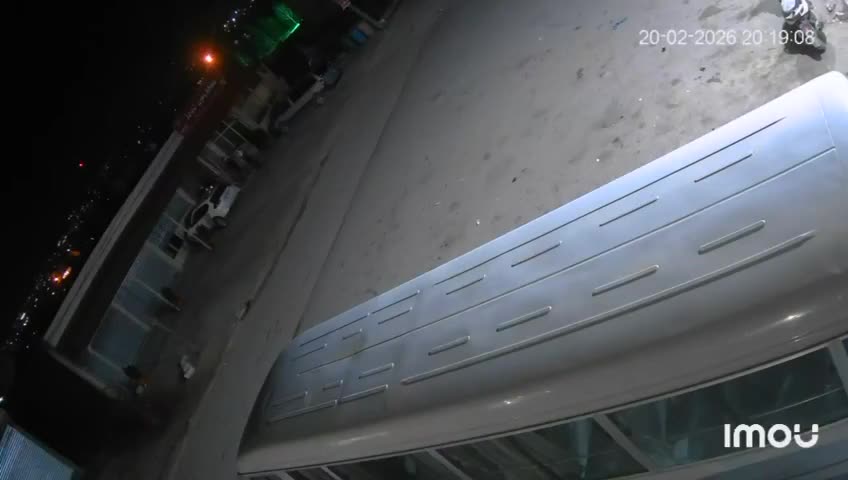 Le moment du raid qui a ciblé Tamnin al-Tahta