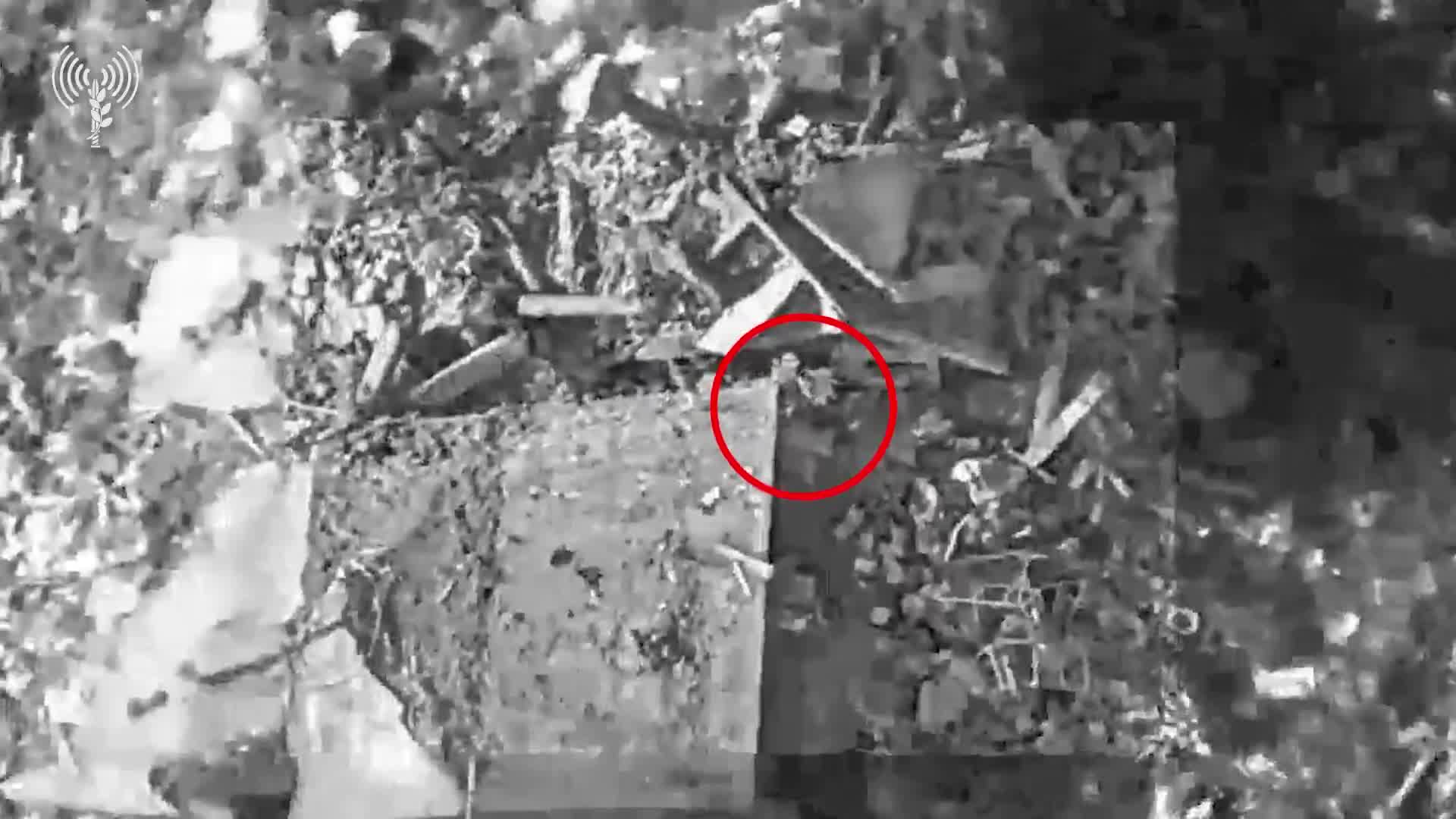 The Israeli army says it carried out airstrikes against Hamas operatives in the Gaza Strip overnight, after several Palestinian gunmen emerged from a tunnel on the Israeli side of the ceasefire line in Rafah