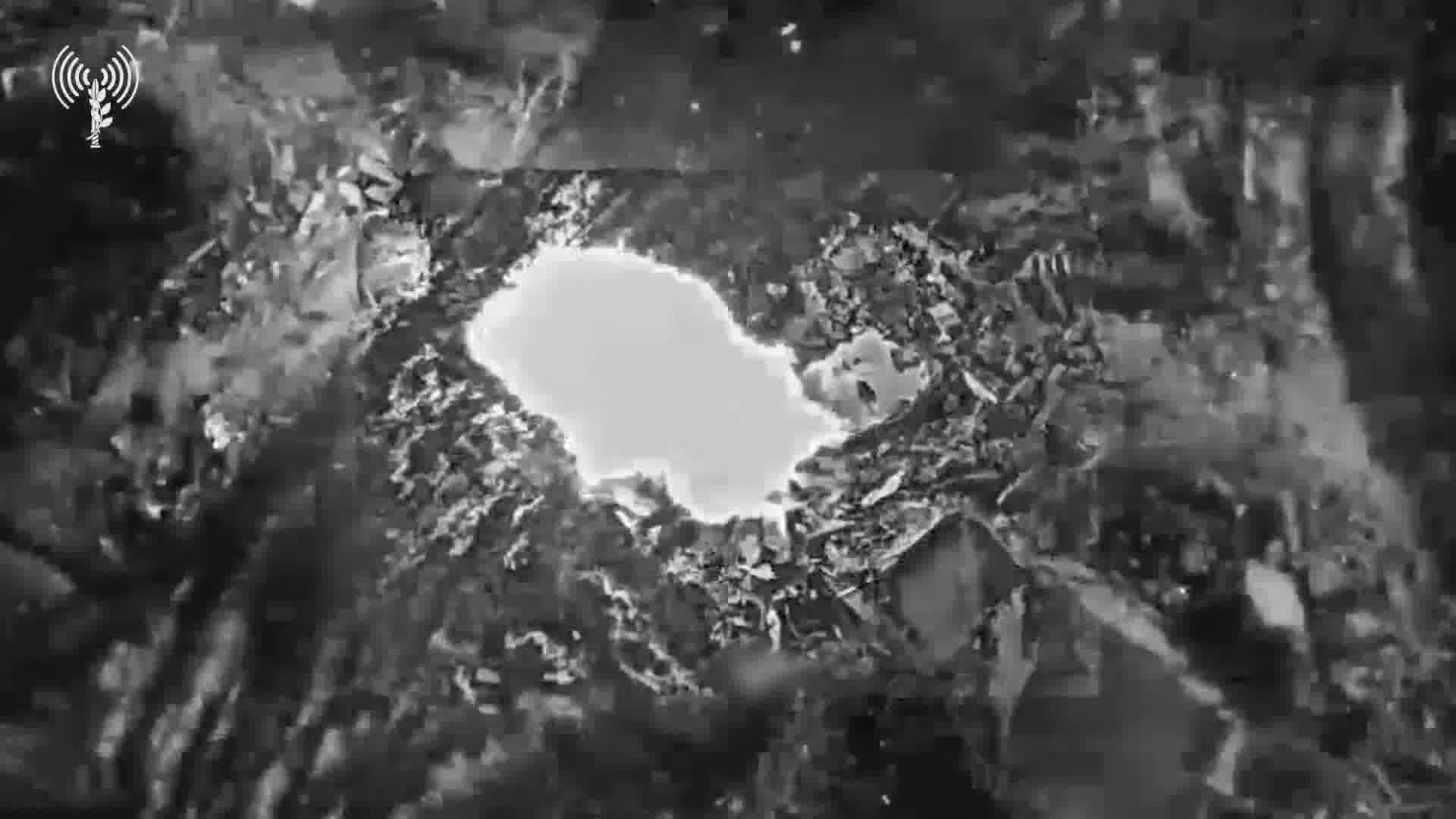 The Israeli army says it carried out airstrikes against Hamas operatives in the Gaza Strip overnight, after several Palestinian gunmen emerged from a tunnel on the Israeli side of the ceasefire line in Rafah