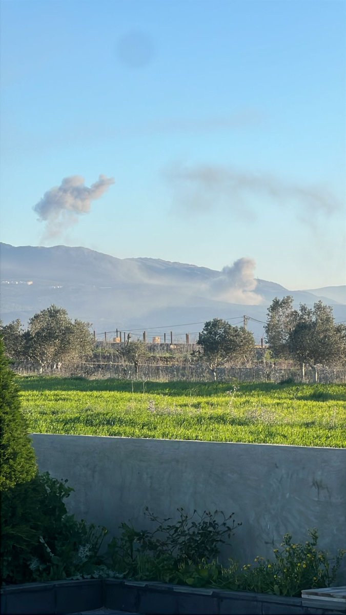 Raids have resumed between the Tuffah region and the Jezzine district, coinciding with warplanes flying over the south.