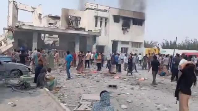 Footages emerge from a girls' primary school hit by Israeli strikes in Iran’s southern city of Minab. Death toll has so far risen to 40