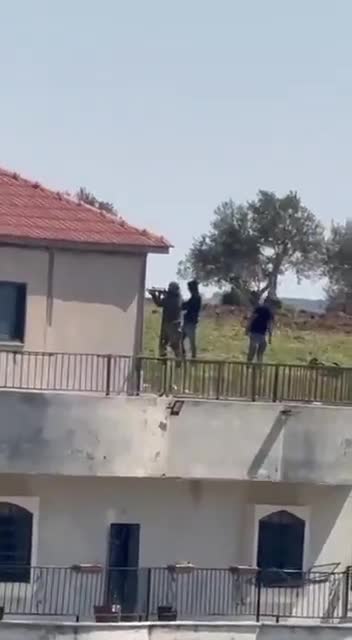 Armed Israeli settlers attacked Palestinians/ properties at Qarryout village South Nablus City and shot dead two Palestinian brothers while defending their homes/ lands